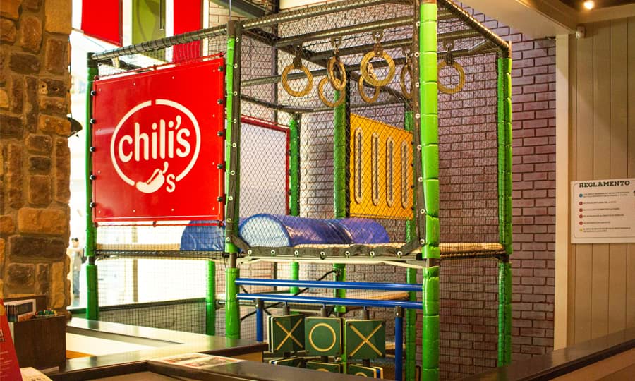 Juegos interiores modulares para restaurantes