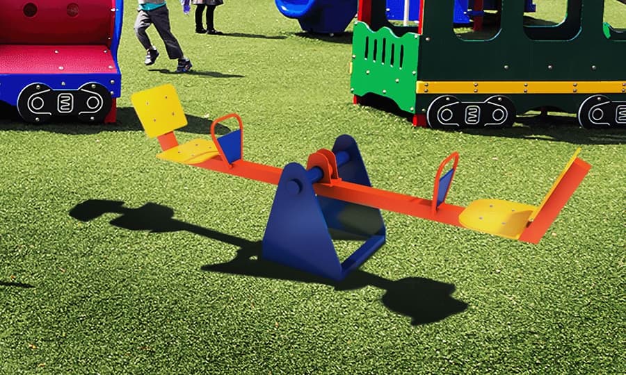 Juego clásico de subibaja para kinder