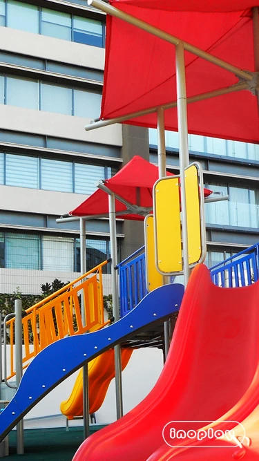 Islas de Juegos modulares para espacios abiertos a la intemperie