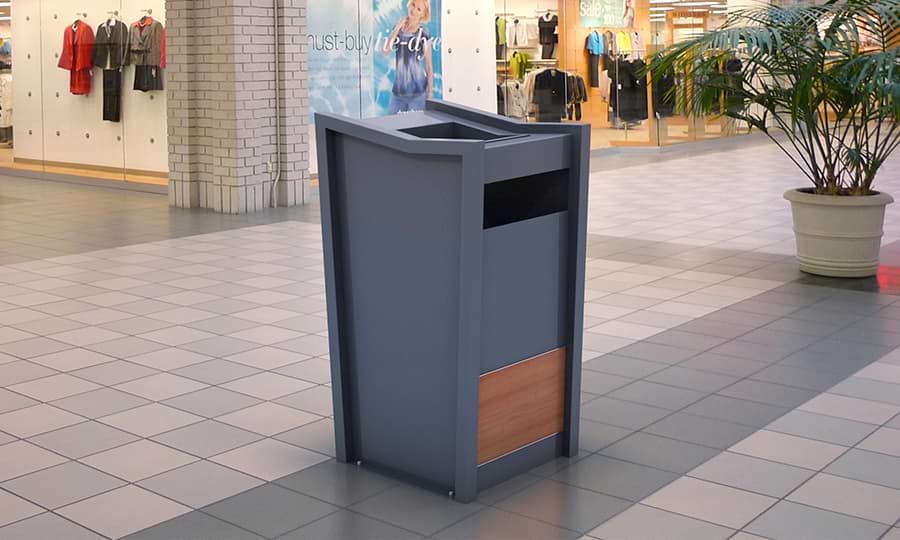 Contenedores para basura reubicables